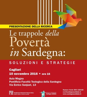 locandina dell'evento le trapple della povertà in Sardegna